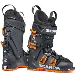 SCARPA 4-QUATTRO SL BLACK ORANGE 23 -Skis Rando Soldes 9 111347 4sl black orange 12013 501 1 04