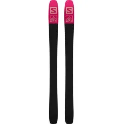 SALOMON QST LUMEN 99 LIGHT GREY/PINK 22 -Skis Rando Soldes 9 94716 l41497100 06
